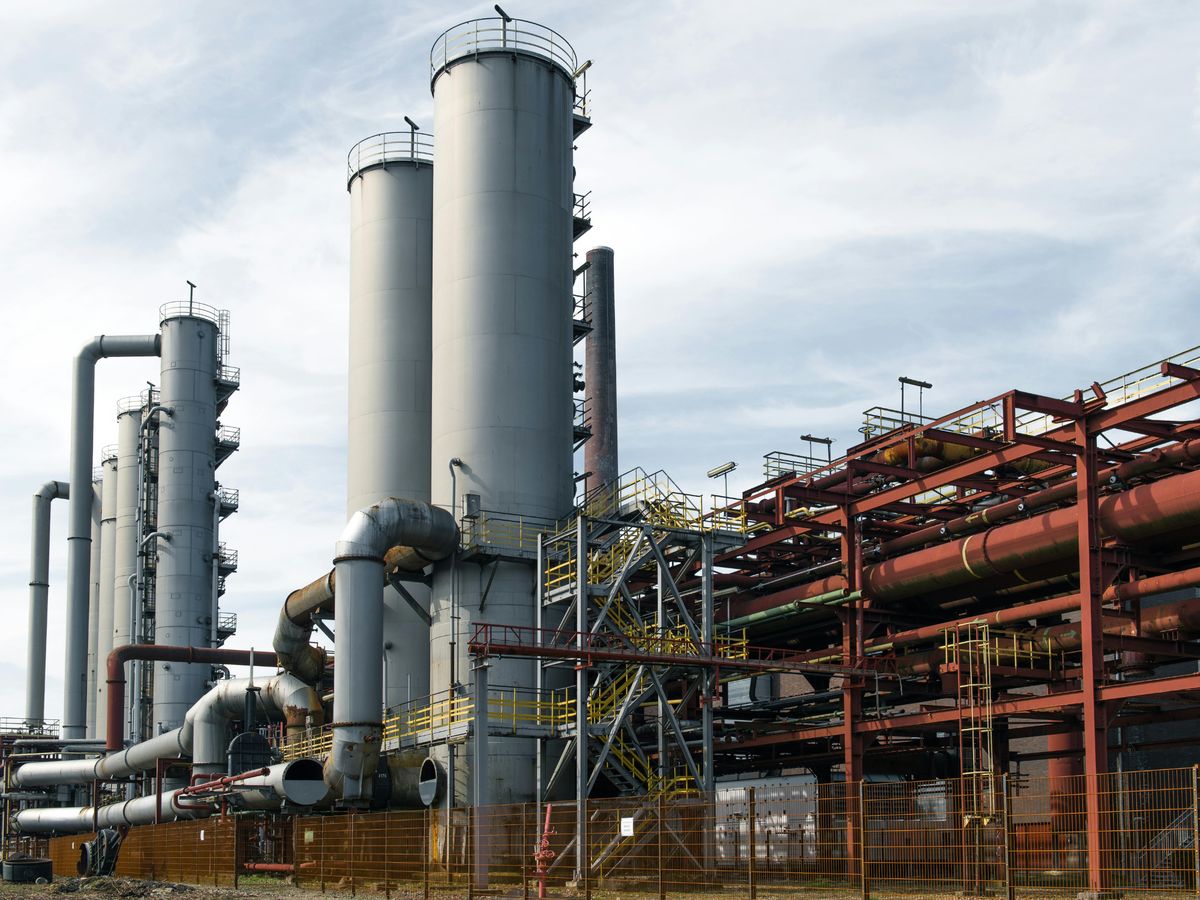 Planta industrial automatizada